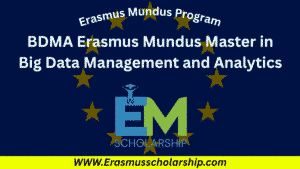 BDMA Erasmus Mundus 2026 Master in Big Data Management and Analytics