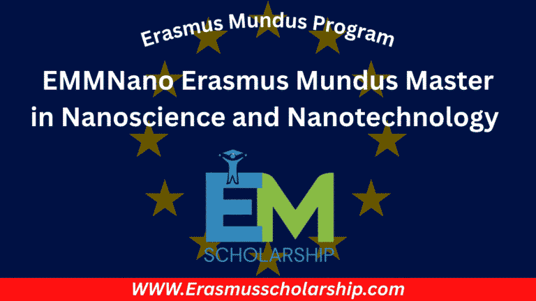 Erasmus Mundus EMMNano Scholarship 2027 | Apply Now