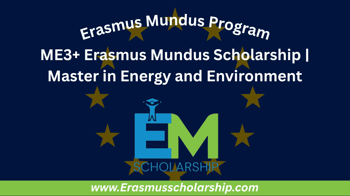 ME3+ Erasmus Mundus Scholarship