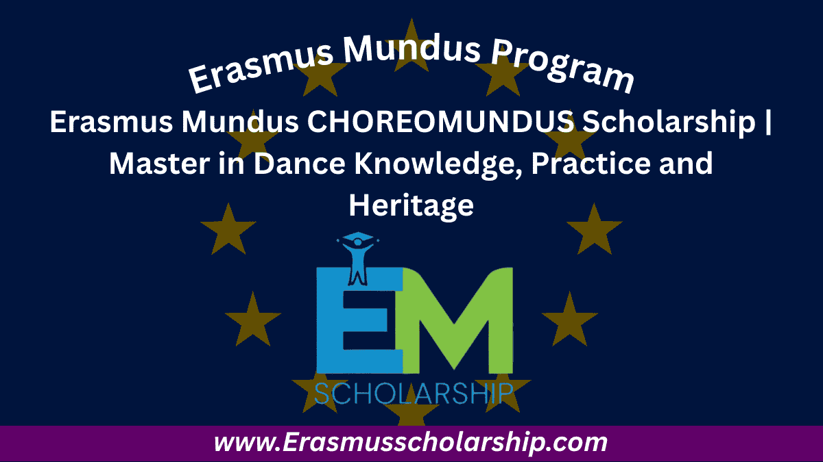 Erasmus Mundus CHOREOMUNDUS Scholarship