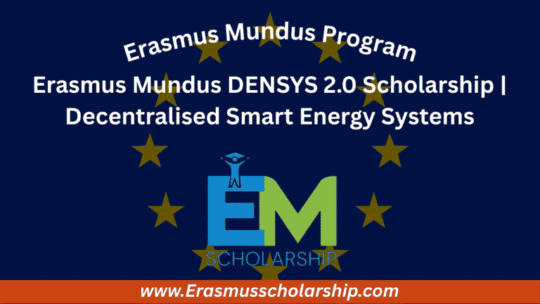 Erasmus Mundus DENSYS 2.0 Scholarship 2026 | Decentralised Smart Energy Systems