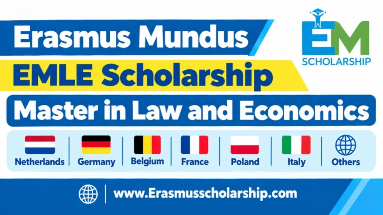 Erasmus Mundus EMLE Scholarship 2027 | Master in Law and Economics