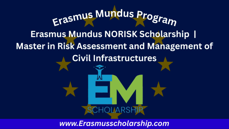 Erasmus Mundus NORISK Scholarship 2026 | One-Year Masters in Europe