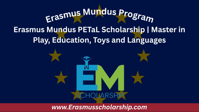 Erasmus Mundus PETaL Scholarship 2026 | Master in Play, Education, Toys and Languages