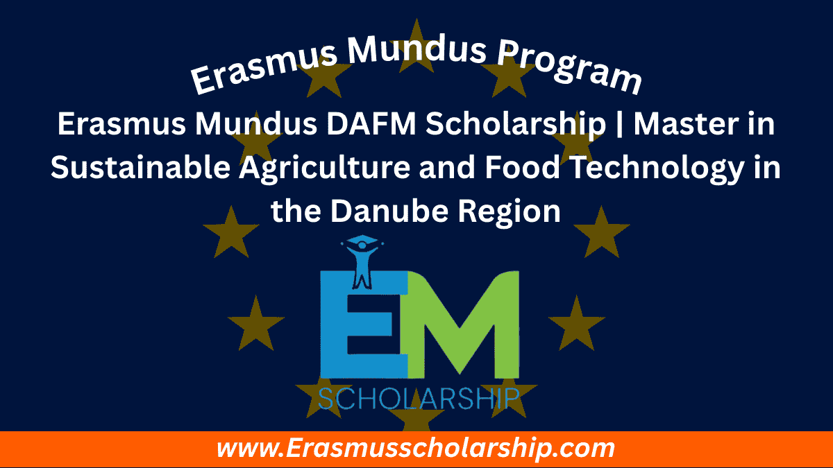 Erasmus Mundus DAFM Scholarship