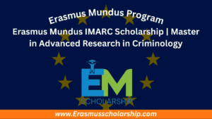 Erasmus Mundus IMARC Scholarship