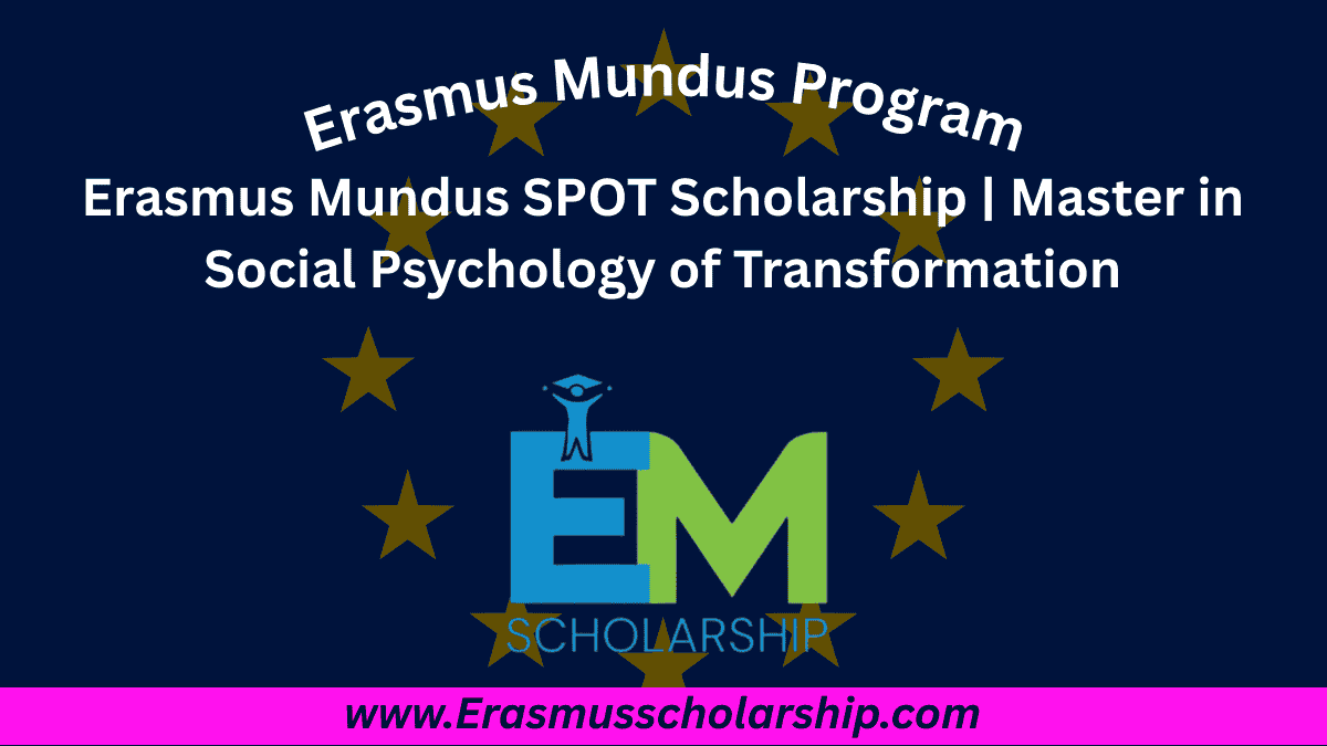 Erasmus Mundus SPOT Scholarship