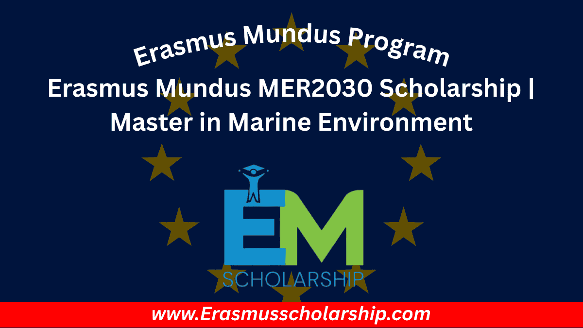 Erasmus Mundus MER2030 Scholarship