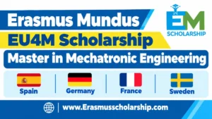 Erasmus Mundus EU4M Scholarship 2027 | Master in Mechatronic Engineering