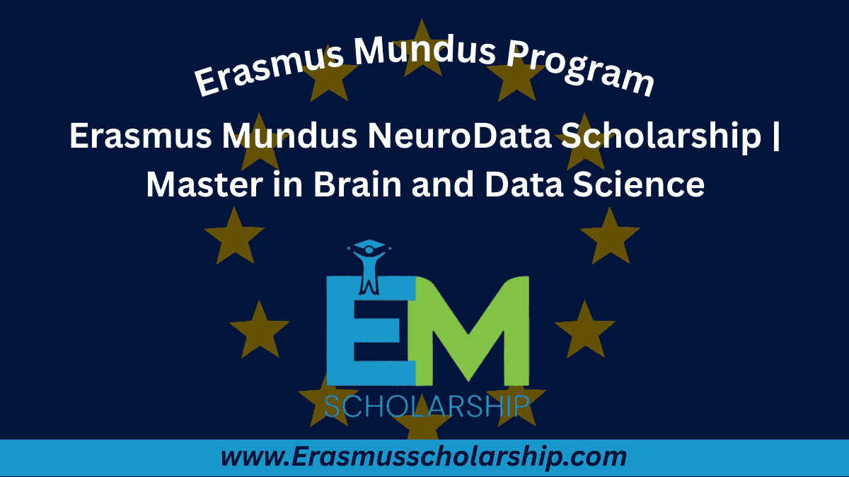 Erasmus Mundus NeuroData Scholarship
