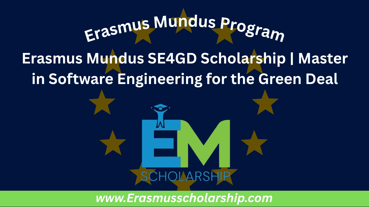 Erasmus Mundus SE4GD Scholarship