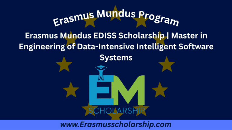 Erasmus Mundus EDISS Scholarship 2026 | Master in Engineering of Data-Intensive Intelligent Software Systems