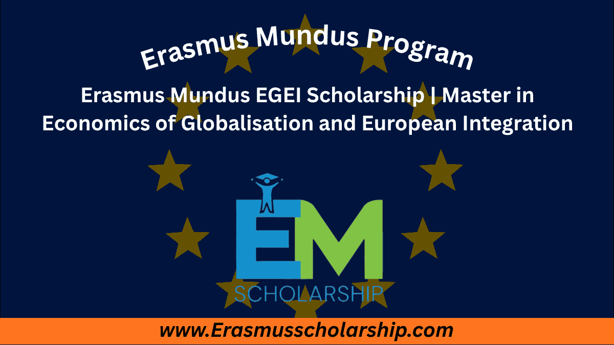 Erasmus Mundus EGEI Scholarship