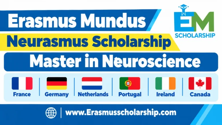 Erasmus Mundus Neurasmus Scholarship 2027 | Master in Neuroscience