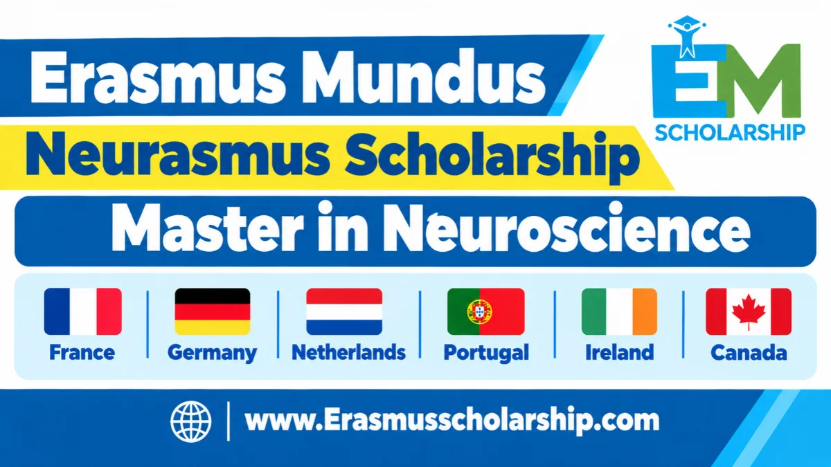 Erasmus Mundus Neurasmus Scholarship Master in Neuroscience