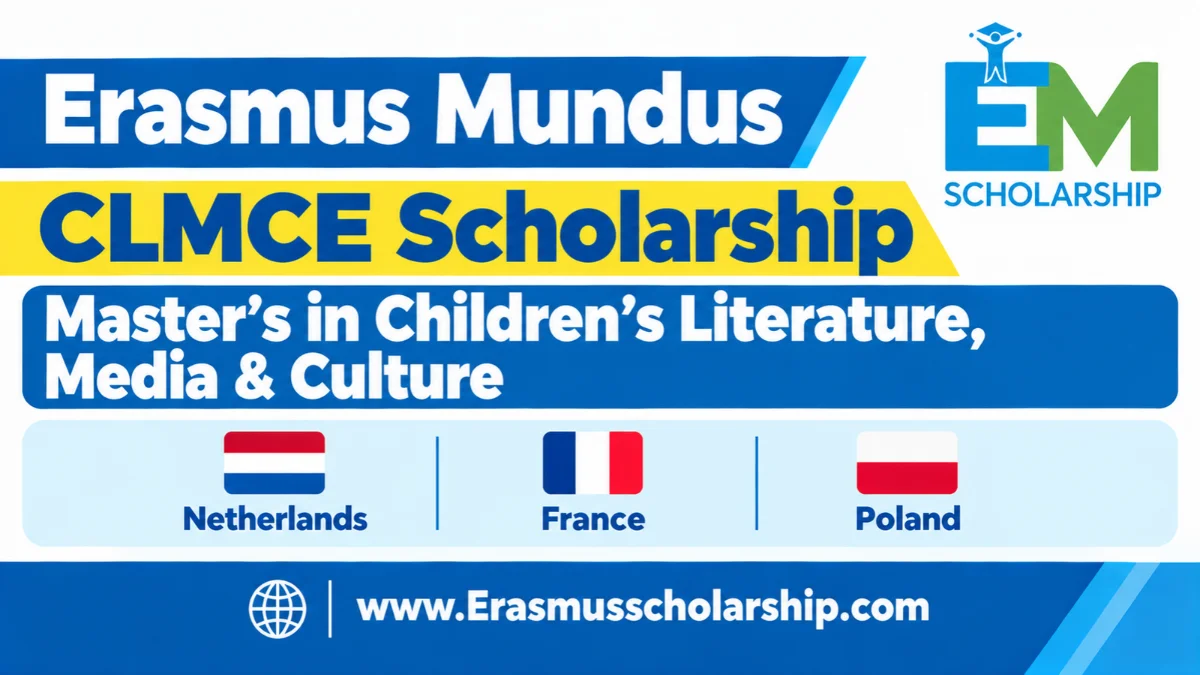 Erasmus Mundus CLMCE Scholarship