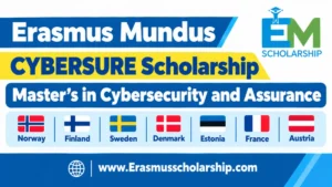 CYBERSURE Erasmus Mundus Scholarship 2027: 50+ Scholarships in Cybersecurity