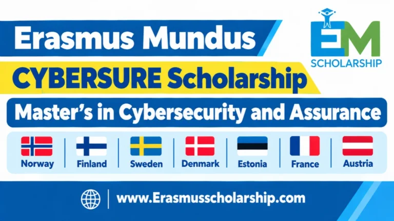 CYBERSURE Erasmus Mundus Scholarship 2027: 50+ Scholarships in Cybersecurity